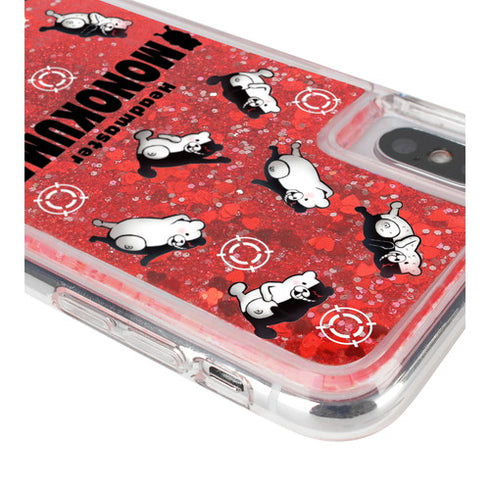 『ダンガンロンパ1・2 Reload』モノクマ グリッターiPhoneケース